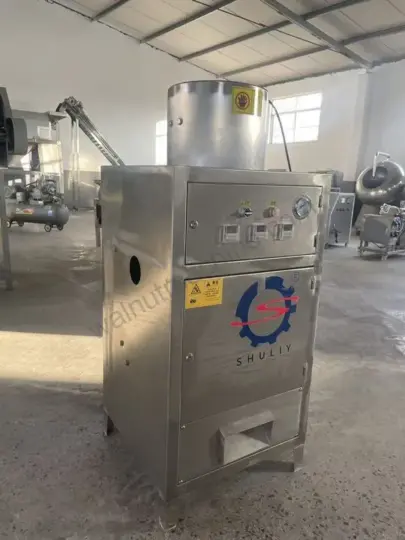 Cashew nut peeling machine