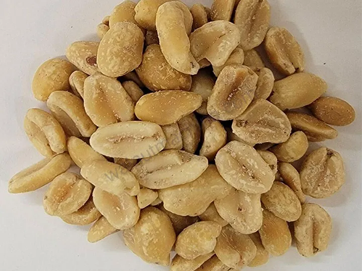 Salted peanuts